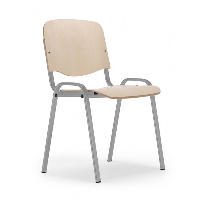 Krzesło ISO wood alu